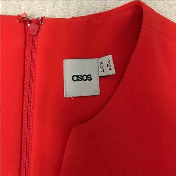 ASOS Red Dress - Picture 6 of 7